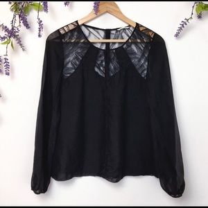 Anthropologie Leifsdottir Silk Top